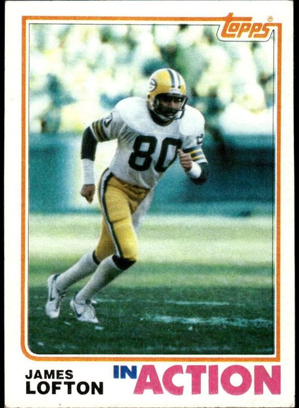 James Lofton, 1982 Topps Football