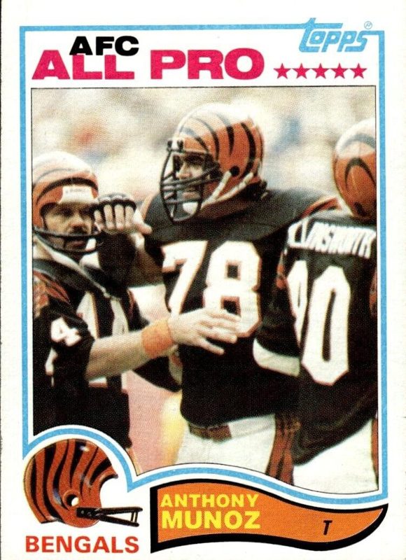 Anthony Munoz, 1982 Topps Football