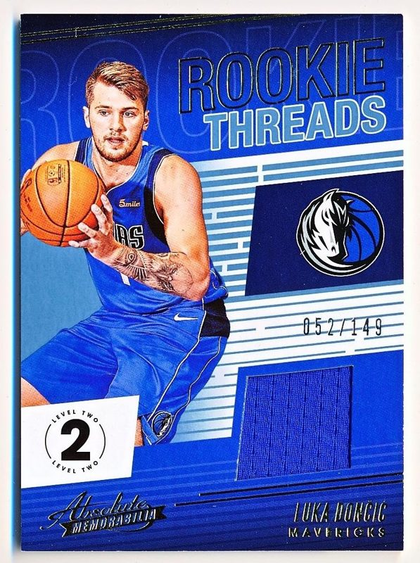Luka Doncic, 2018 Panini Absolute Basketball
