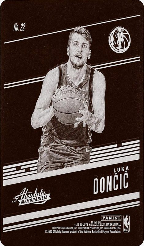 Luka Doncic, 2018 Panini Absolute Basketball
