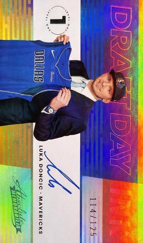 Luka Doncic, 2018 Panini Absolute Basketball