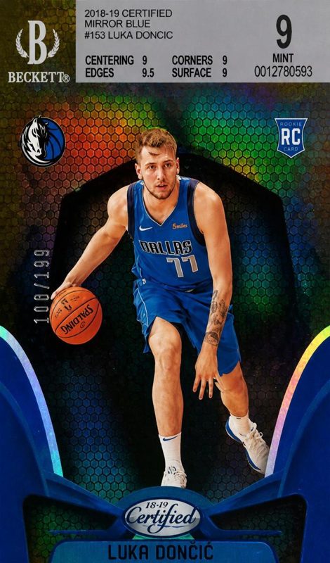 Luka Doncic, 2018 Panini Certified Basketball