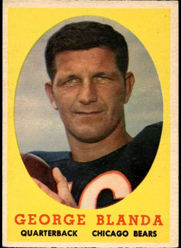 George Blanda, 1958 Topps Football