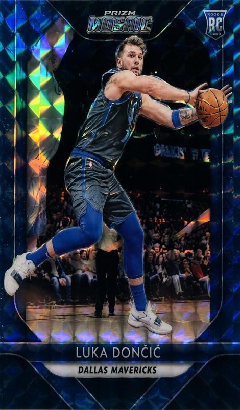 Luka Doncic, 2018 Panini Prizm Mosaic Basketball