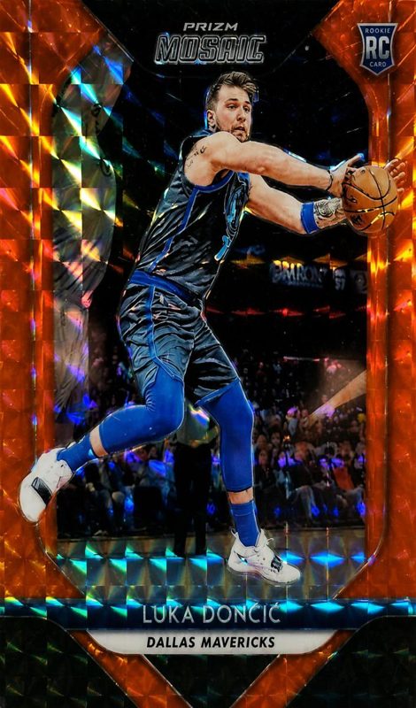 Luka Doncic, 2018 Panini Prizm Mosaic Basketball