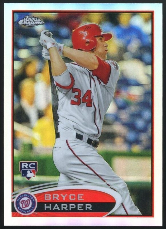 Bryce Harper, 2012 Topps Chrome Baseball