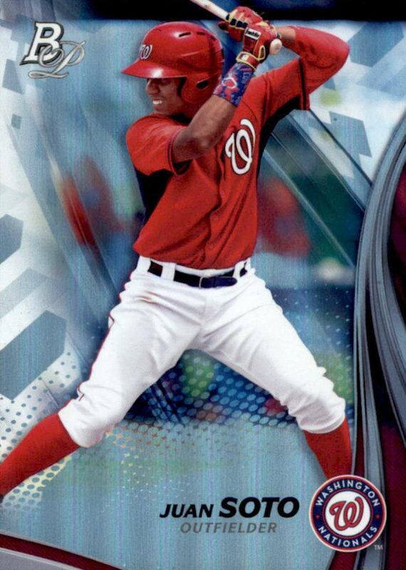 Juan Soto, 2017 Bowman Platinum Baseball