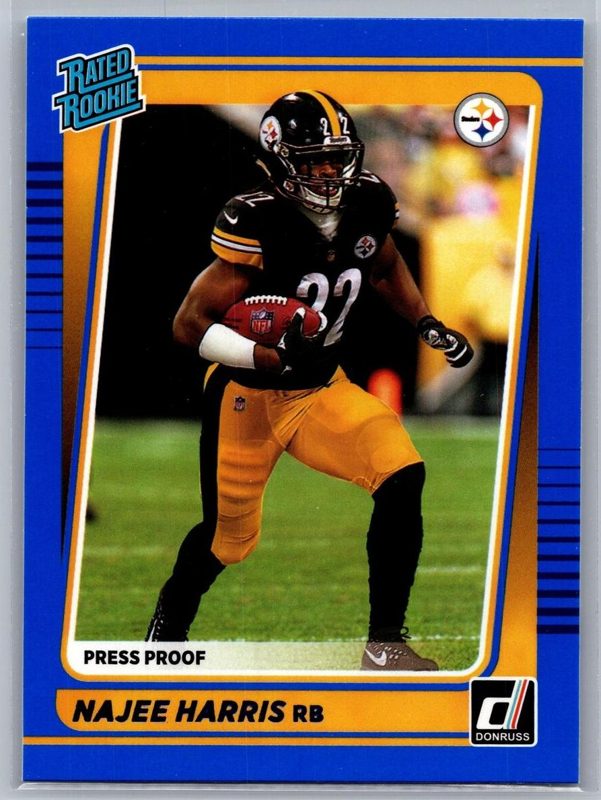 Najee Harris, 2021 Panini Donruss Football
