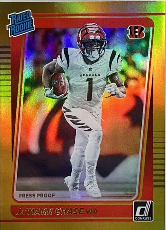 Ja'Marr Chase, 2021 Panini Donruss Football