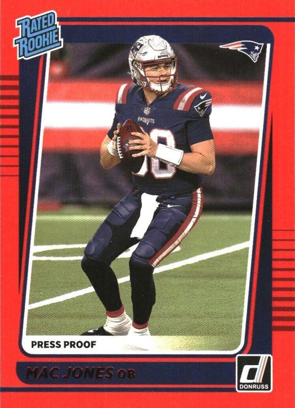 Mac Jones, 2021 Panini Donruss Football