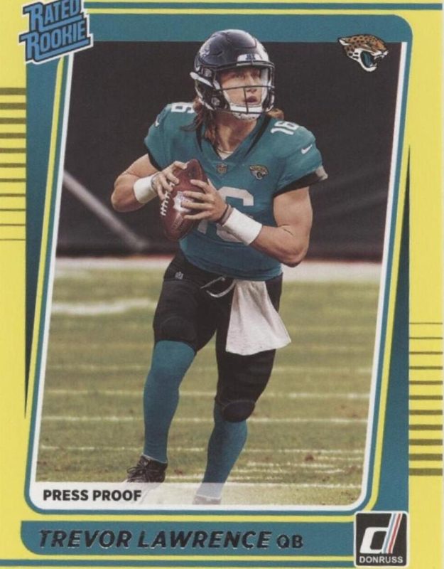 Trevor Lawrence, 2021 Panini Donruss Football
