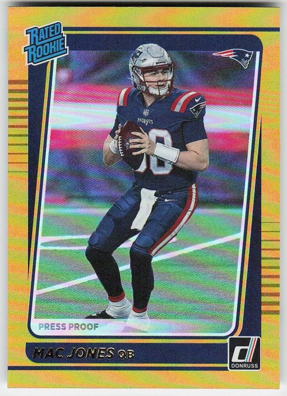 Mac Jones, 2021 Panini Donruss Football