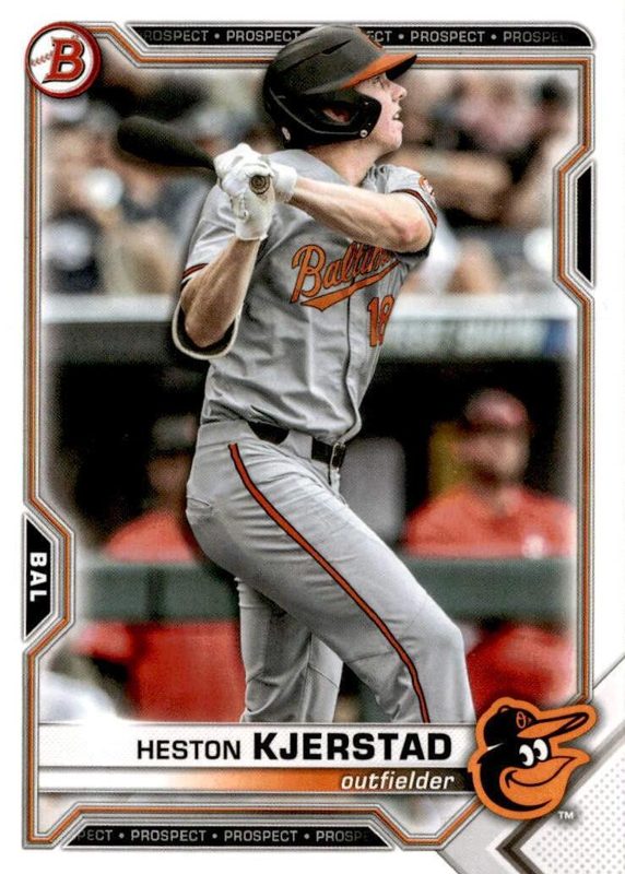 Heston Kjerstad, 2021 Bowman Draft Baseball