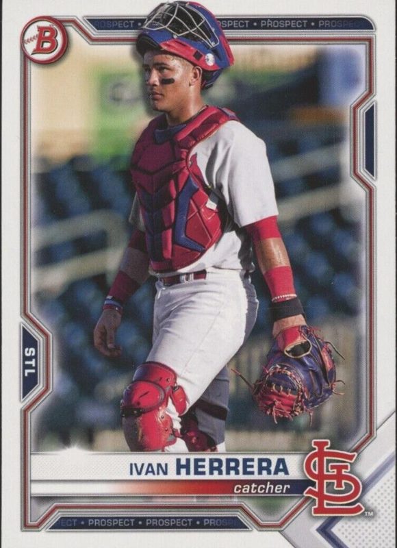 Ivan Herrera, 2021 Bowman Draft Baseball