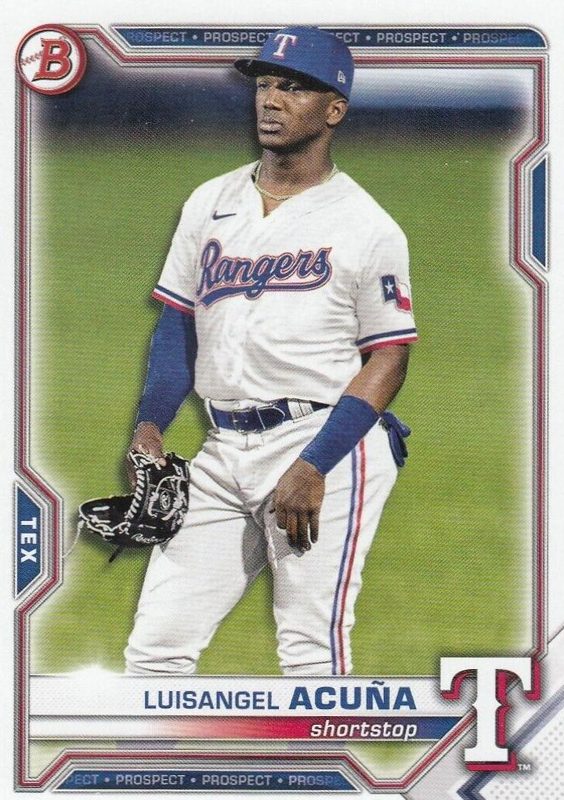 Luisangel Acuna, 2021 Bowman Draft Baseball