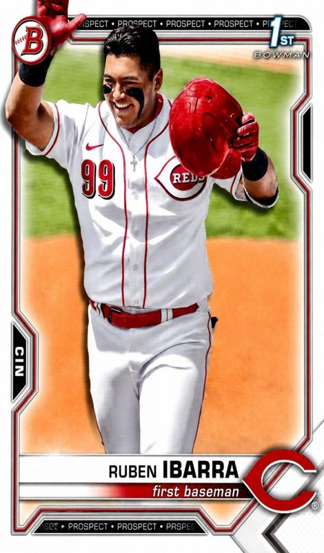 Ruben Ibarra, 2021 Bowman Draft Baseball
