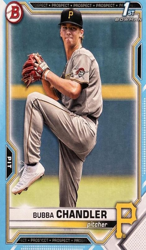 Bubba Chandler, 2021 Bowman Draft Baseball