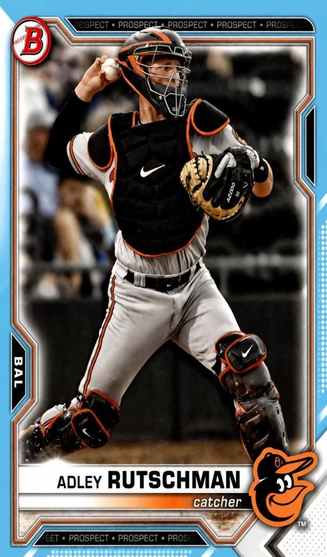 Adley Rutschman, 2021 Bowman Draft Baseball