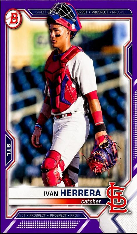 Ivan Herrera, 2021 Bowman Draft Baseball