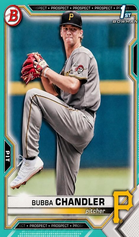 Bubba Chandler, 2021 Bowman Draft Baseball
