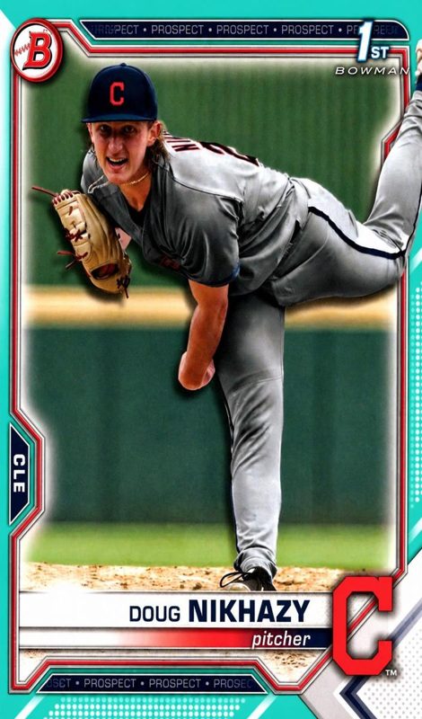 Doug Nikhazy, 2021 Bowman Draft Baseball