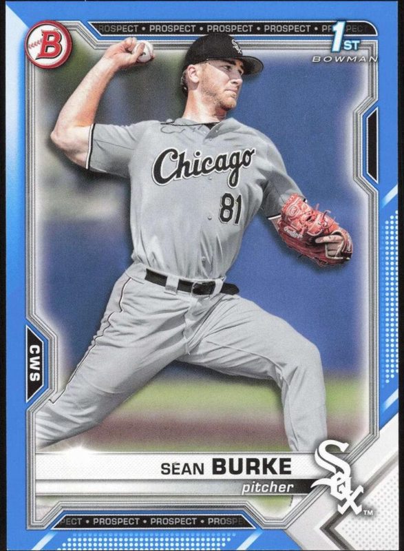 Sean Burke, 2021 Bowman Draft Baseball