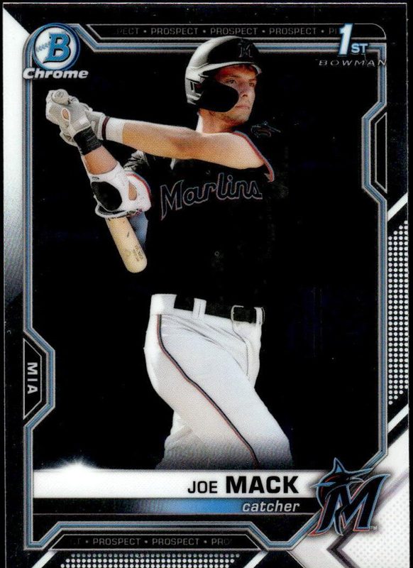 Joe Mack, 2021 Bowman Draft Chrome Baseball