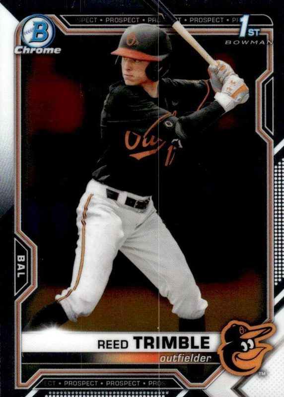 Reed Trimble, 2021 Bowman Draft Chrome Baseball