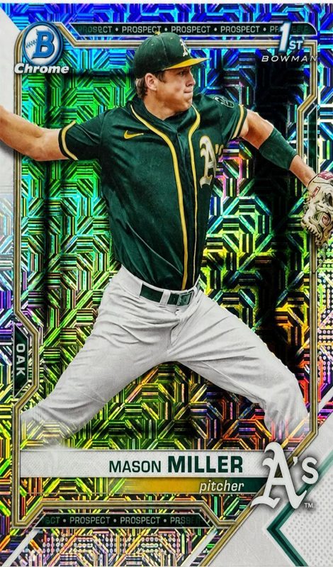 Mason Miller, 2021 Bowman Draft Chrome Baseball