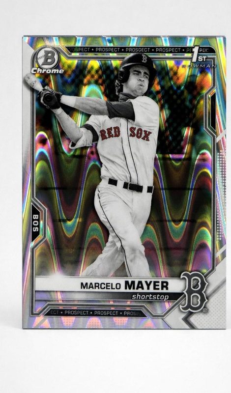 Marcelo Mayer, 2021 Bowman Draft Chrome Baseball
