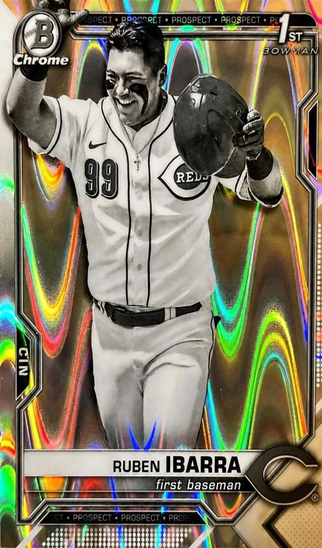 Ruben Ibarra, 2021 Bowman Draft Chrome Baseball