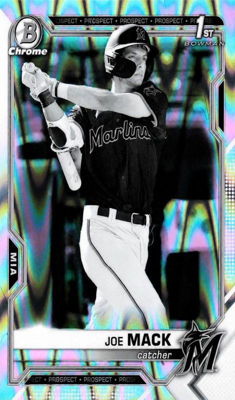 Joe Mack, 2021 Bowman Draft Chrome Baseball