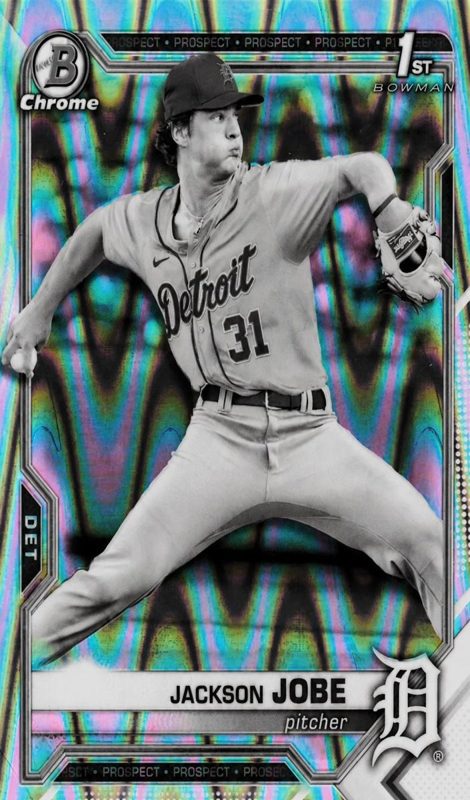 Jackson Jobe, 2021 Bowman Draft Chrome Baseball