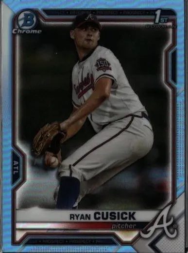 Ryan Cusick, 2021 Bowman Draft Chrome Baseball