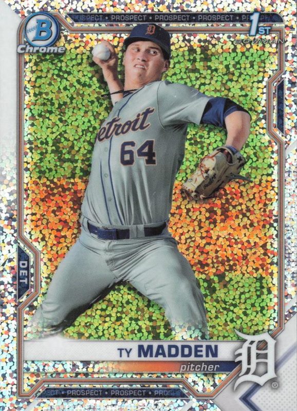 Ty Madden, 2021 Bowman Draft Chrome Baseball