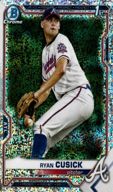 Ryan Cusick, 2021 Bowman Draft Chrome Baseball