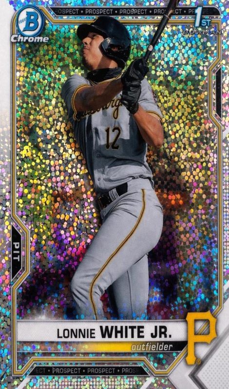 Lonnie White Jr., 2021 Bowman Draft Chrome Baseball