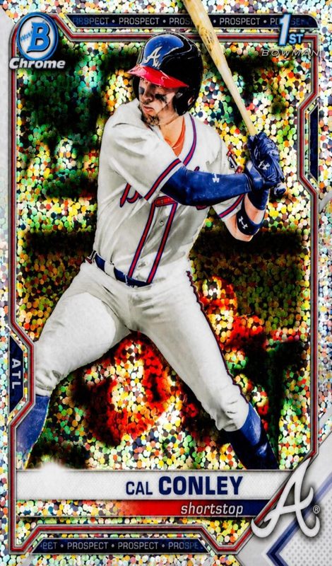 Cal Conley, 2021 Bowman Draft Chrome Baseball