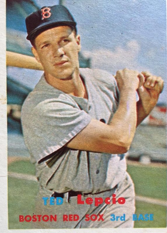 Ted Lepcio, 1957 Topps Baseball
