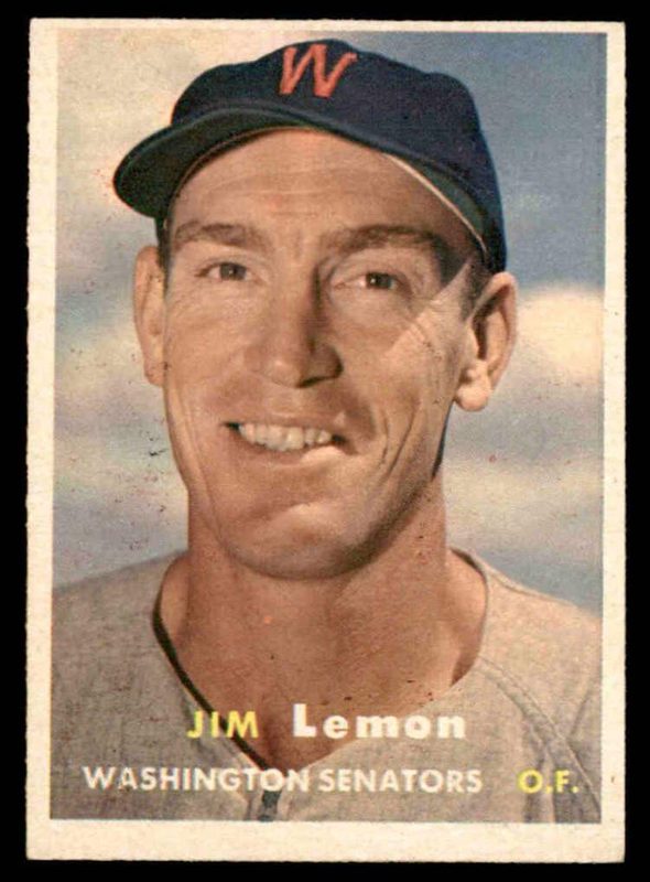 Jim Lemon, 1957 Topps Baseball