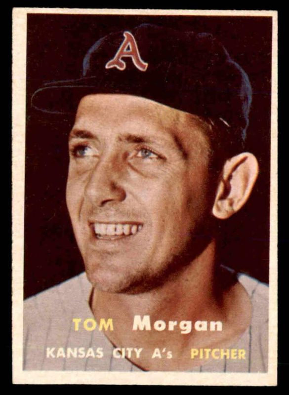 Tom Morgan, 1957 Topps Baseball
