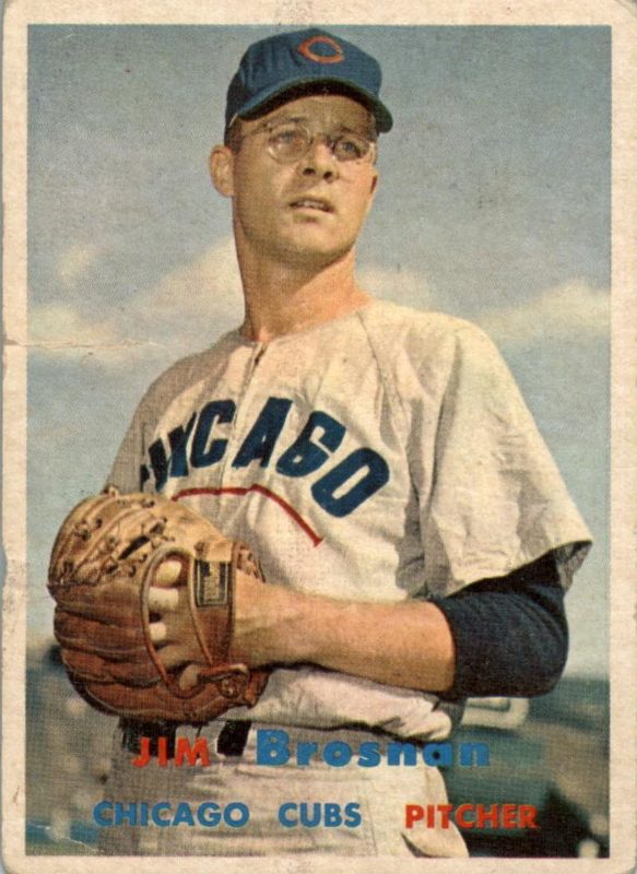 Jim Brosnan, 1957 Topps Baseball