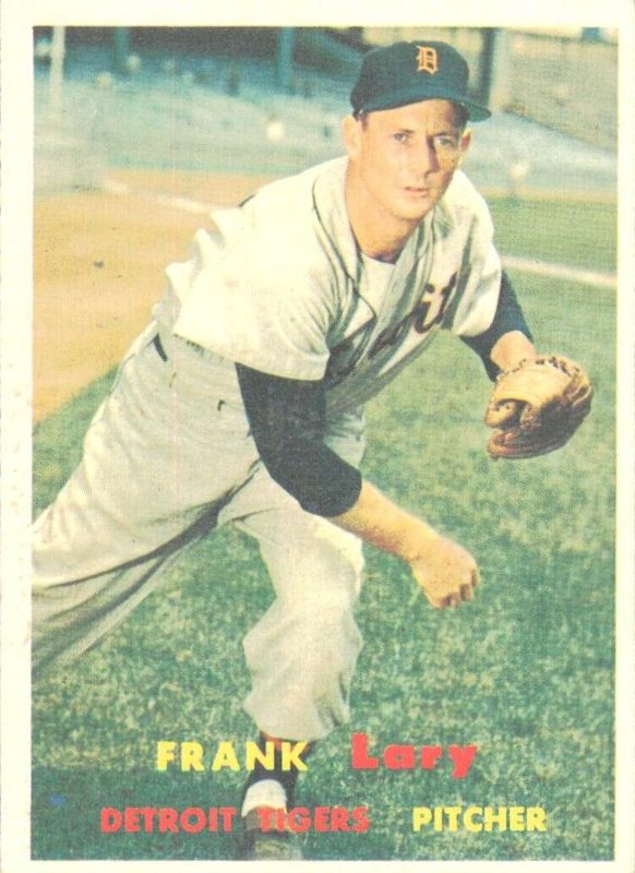 Frank Lary, 1957 Topps Baseball