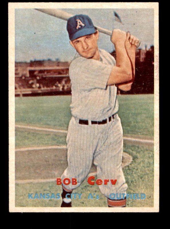 Bob Cerv, 1957 Topps Baseball