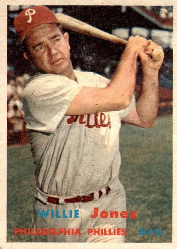 Willie Jones, 1957 Topps Baseball