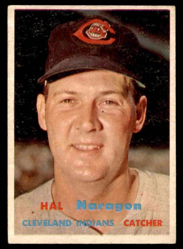 Hal Naragon, 1957 Topps Baseball
