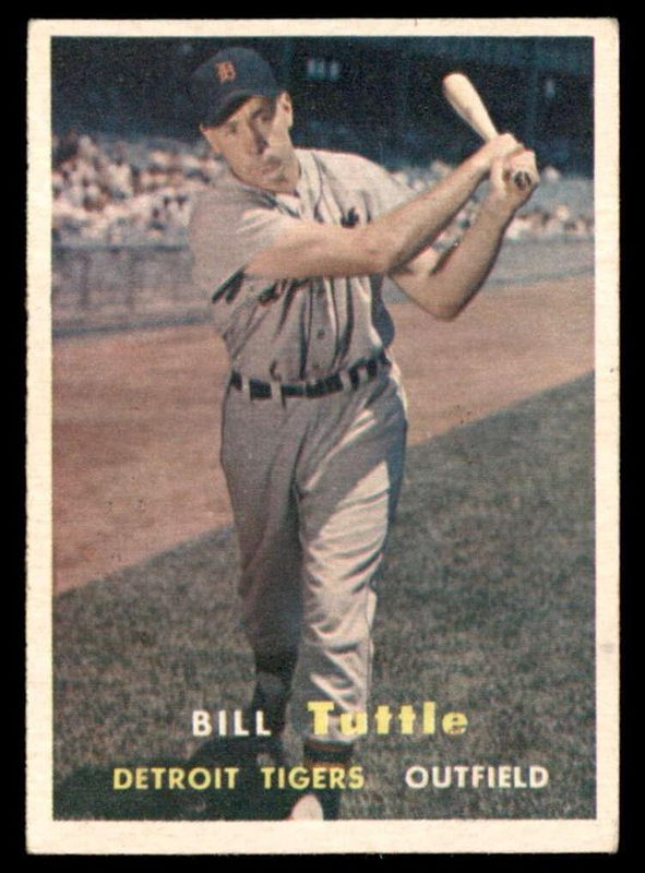 Bill Tuttle, 1957 Topps Baseball