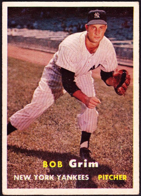 Bob Grim, 1957 Topps Baseball