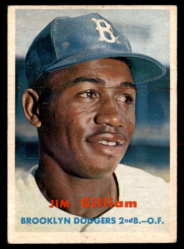 Jim Gilliam, 1957 Topps Baseball