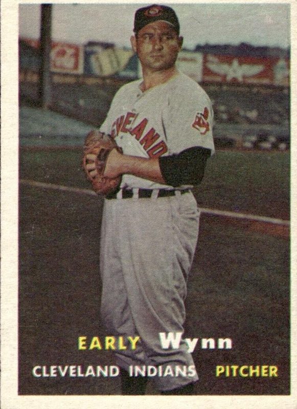Early Wynn, 1957 Topps Baseball
